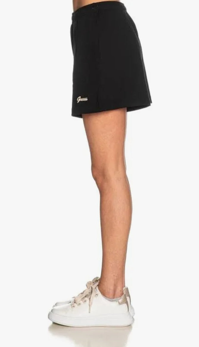 Shorts in jersey nero