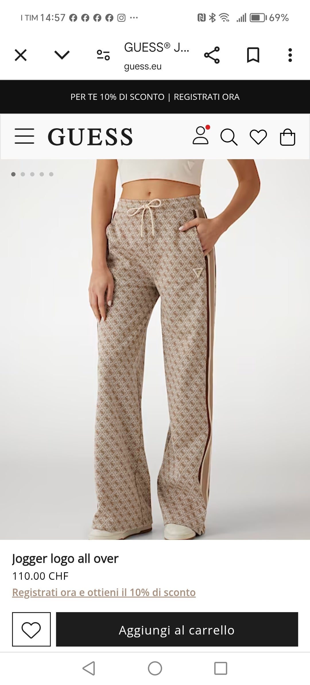 Tuta completa logata