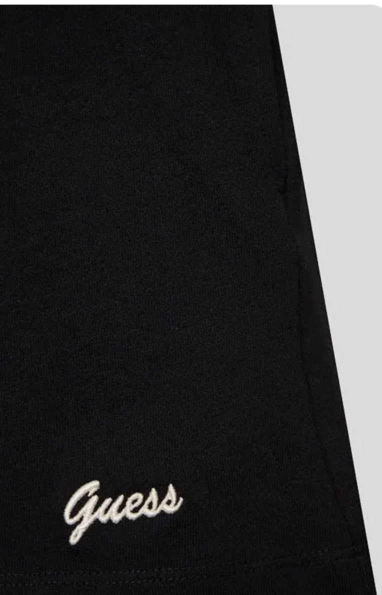 Shorts in jersey nero