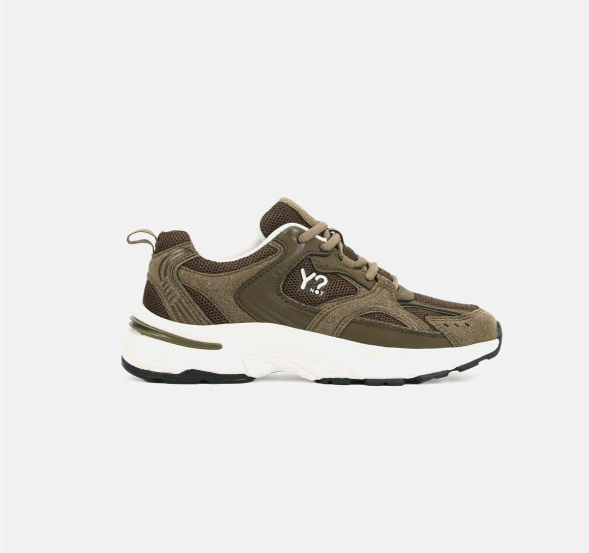 Sneaker donna YNot green LAR 17F1 vista laterale