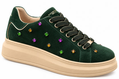 Tosca Blu City Jungle sneaker donna verde