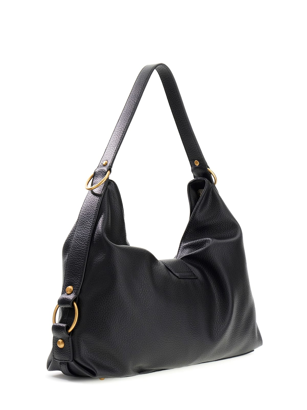 Borsa Guess HWBB 9308 020 nera, vista posteriore