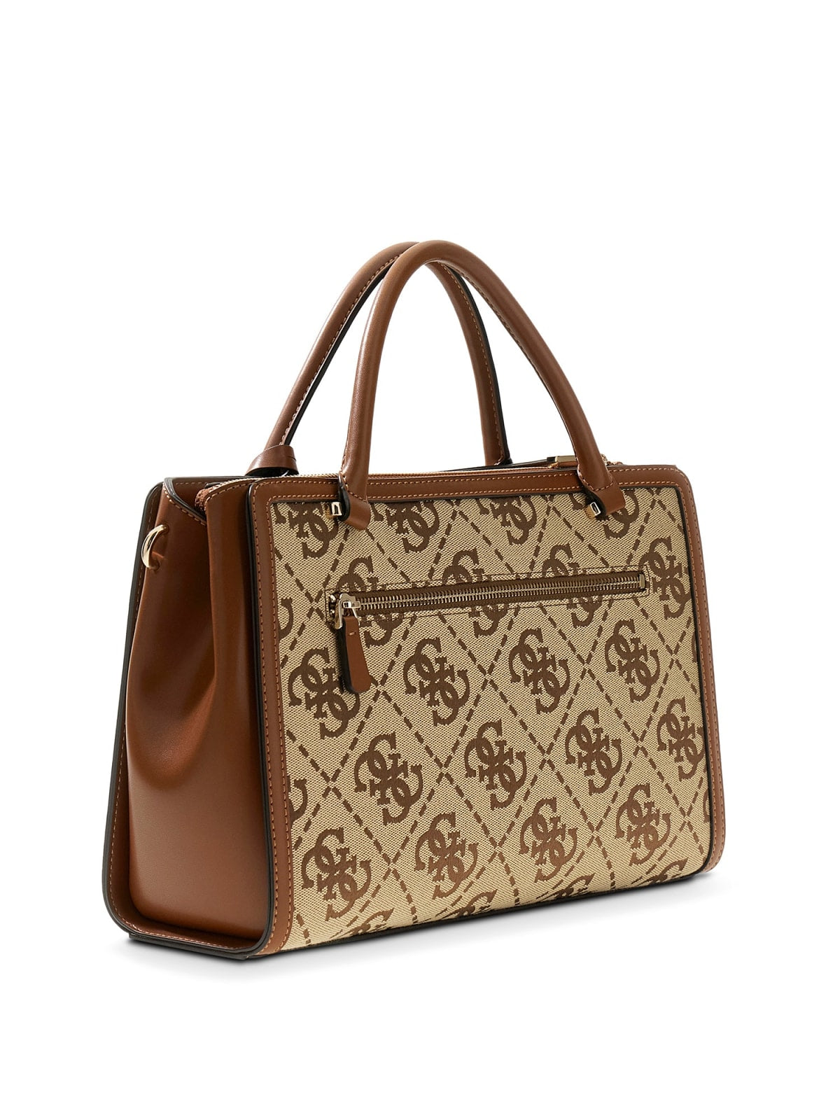 Borsa Guess HWJG97 55070 beige e marrone, vista laterale