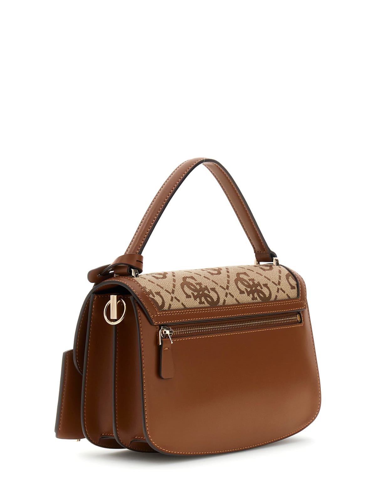 Borsa Guess HWJG97 55210 marrone e beige, vista posteriore