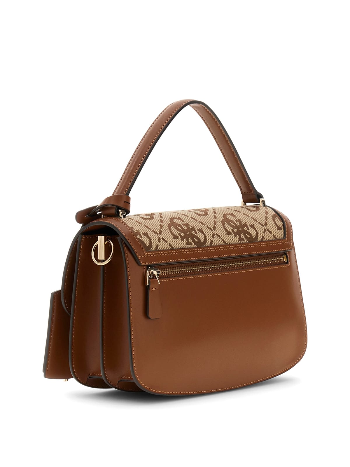 Borsa Guess HWJG97 55210 marrone e beige, vista laterale