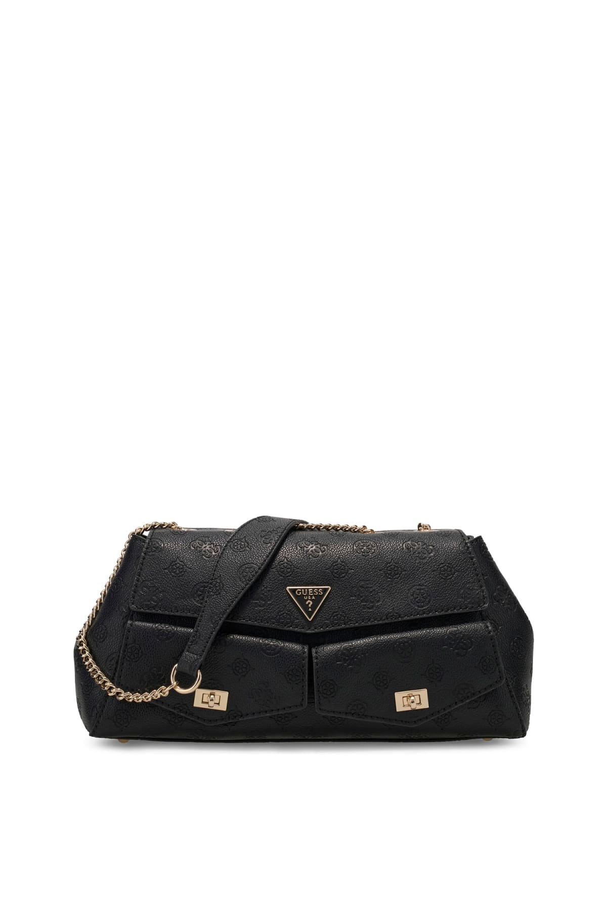 Borsa Guess HWPD22 22210 nera, vista frontale