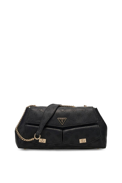 Borsa Guess HWPD22 22210 nera, vista frontale