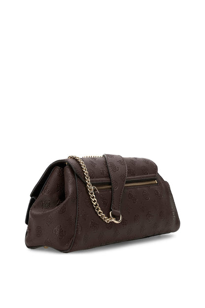 Borsa Guess HWPD22 22210 marrone, vista posteriore