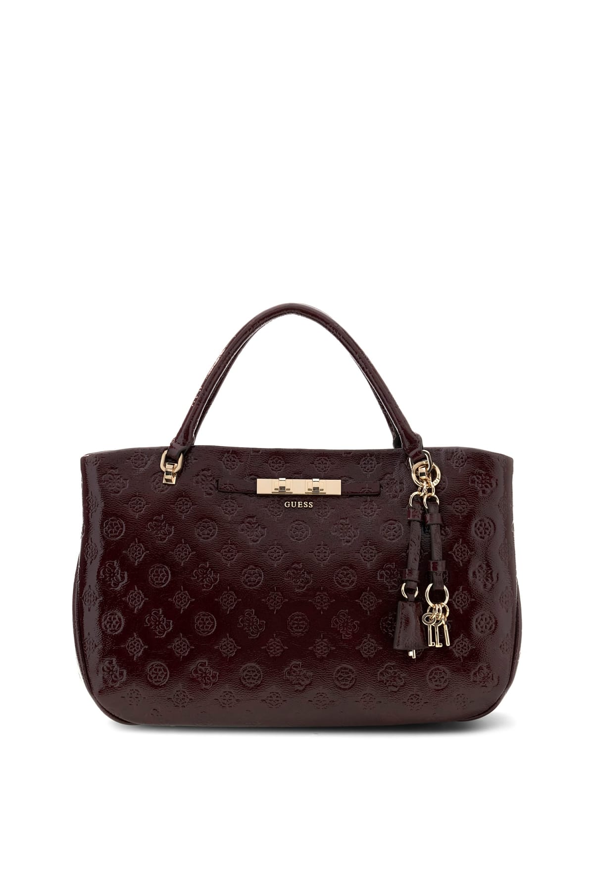 Borsa Guess donna bordò HWPT22 26060 vista frontale