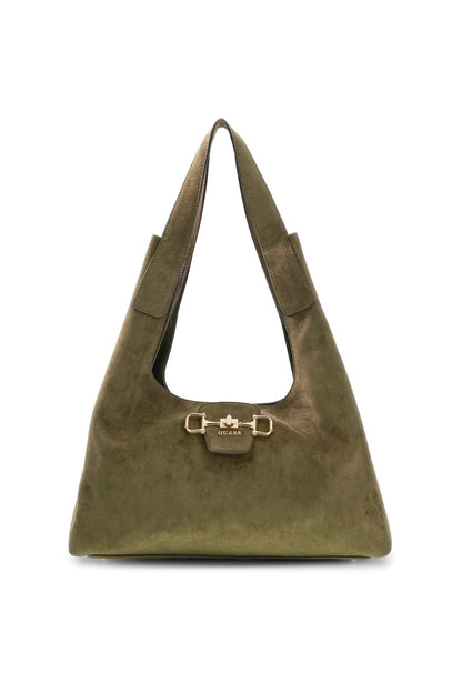 Borsa Guess HWSG23 14020 verde oliva vista frontale