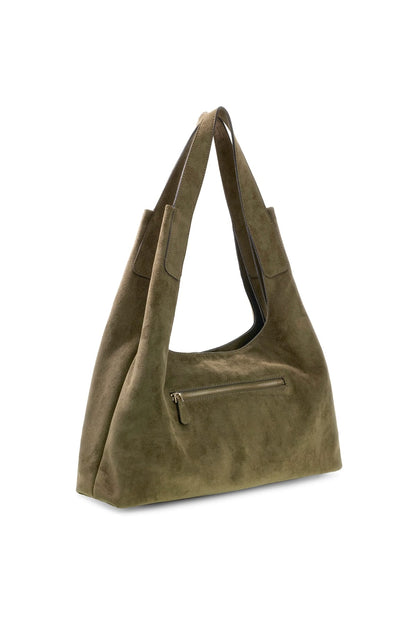 Borsa Guess HWSG23 14020 verde oliva vista laterale