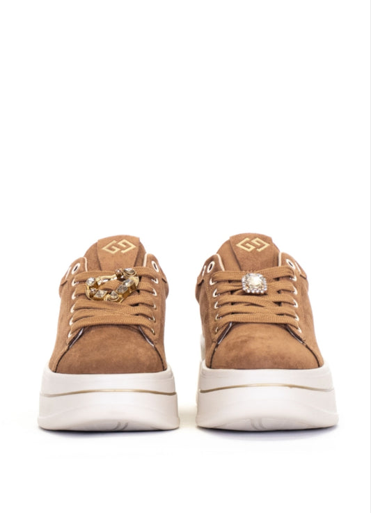 Sneakers cuoio