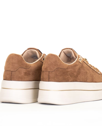 Sneakers cuoio