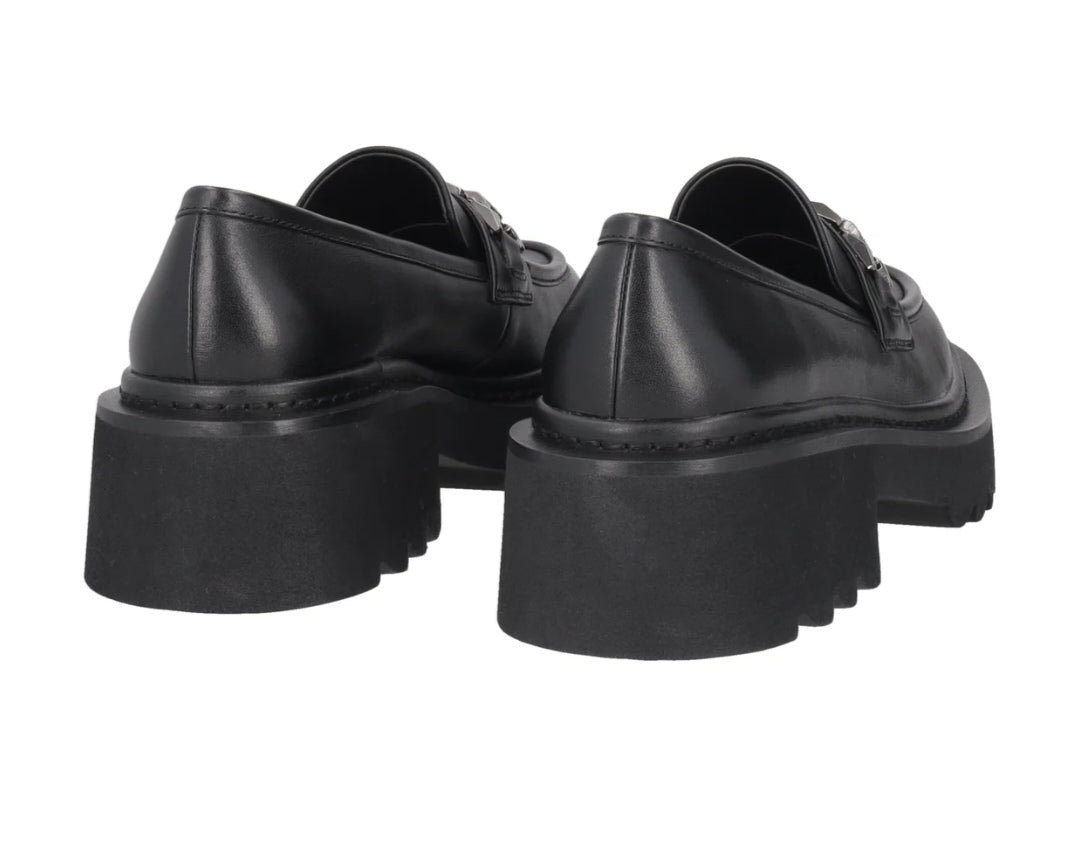 Mocassino  Lea con accessori