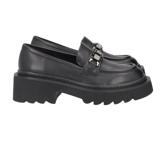 Mocassino  Lea con accessori