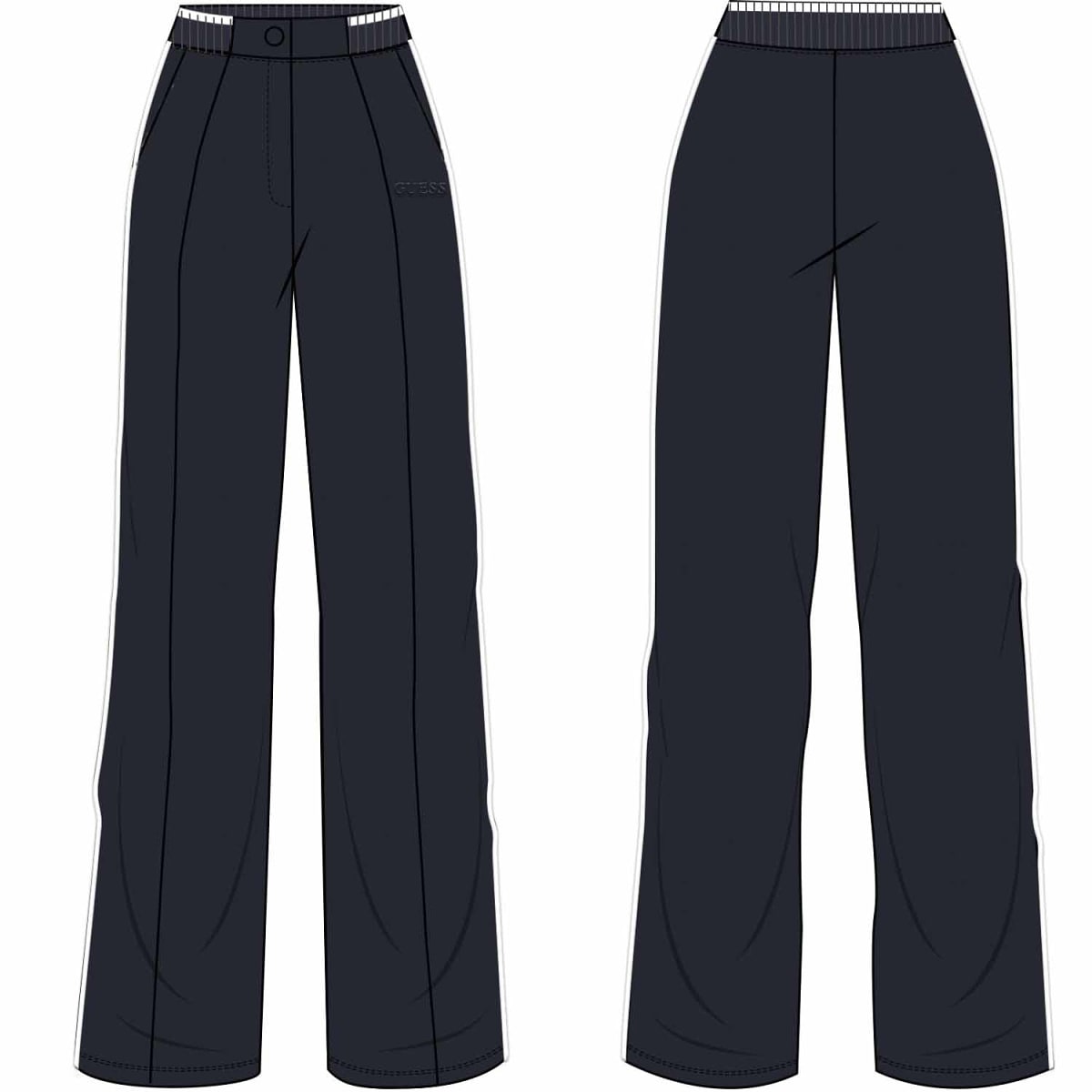 SARAH PIQUE PANTS