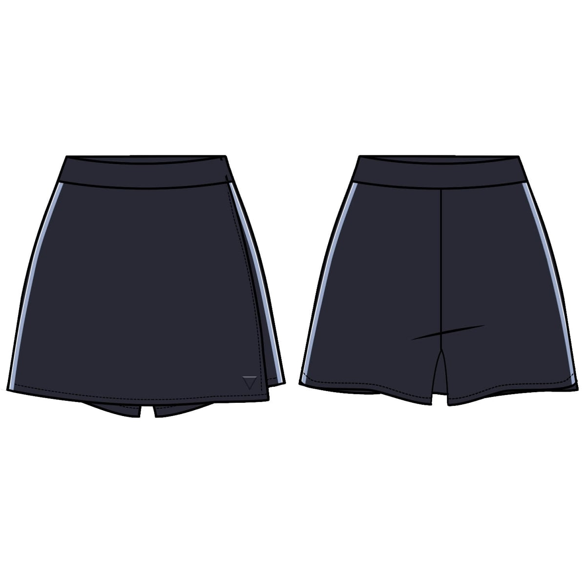 CIRCE WRAP SKORT