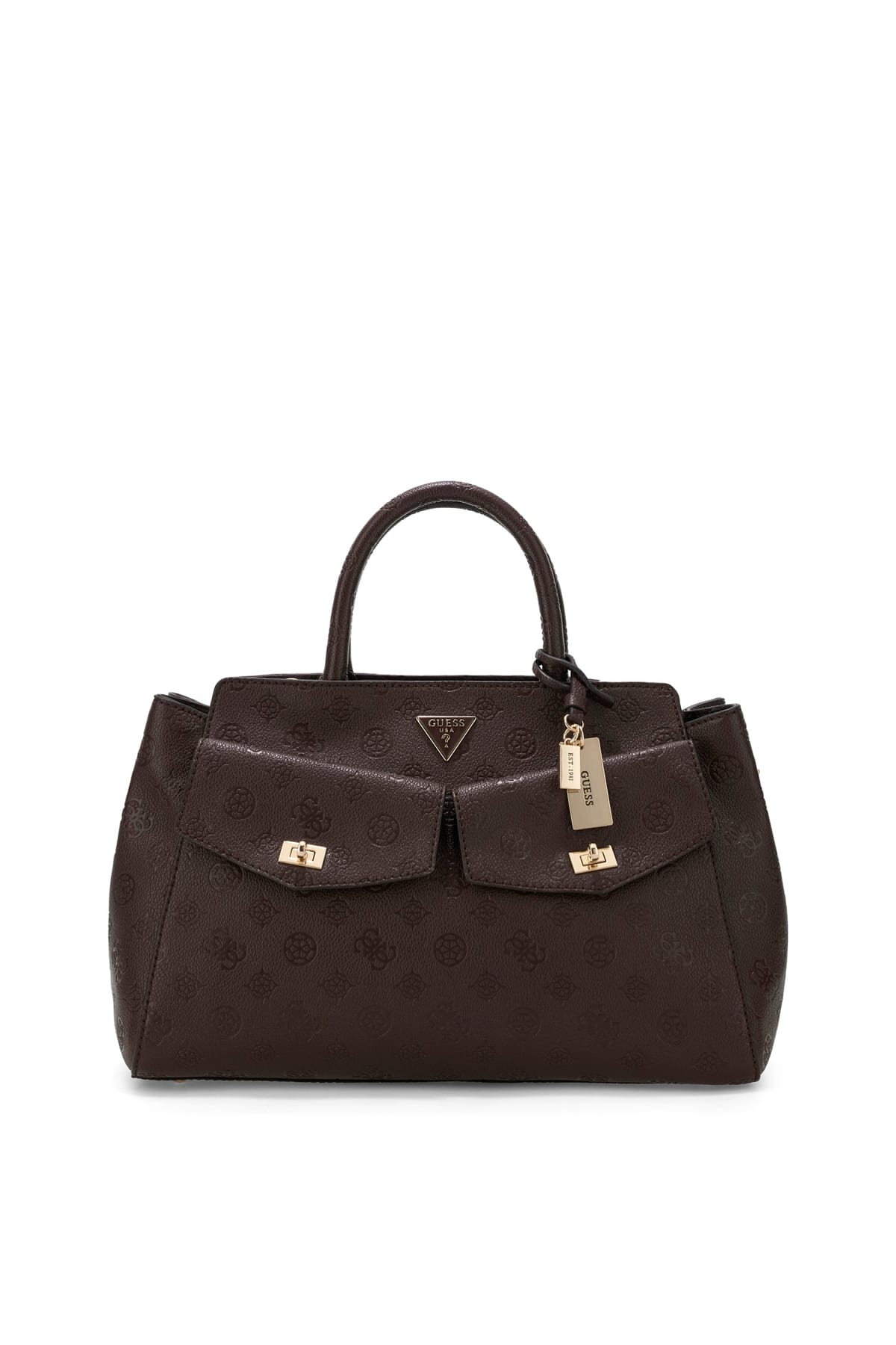 Borsa Guess donna HWPD22 22070 nera, vista frontale