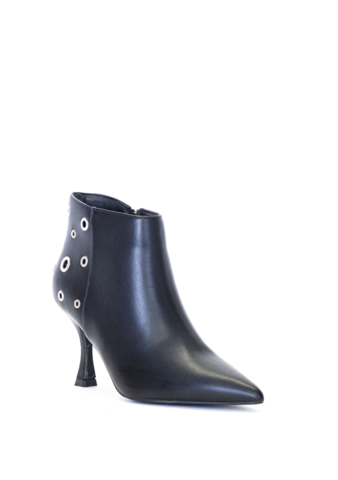 Tronchetto nero con borchie