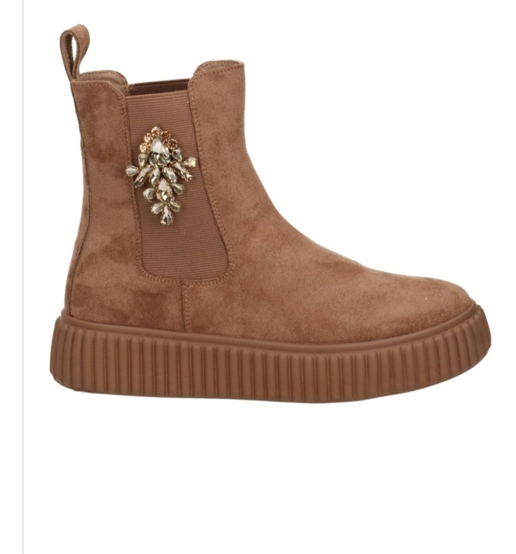 Tronchetto Swede cuoio