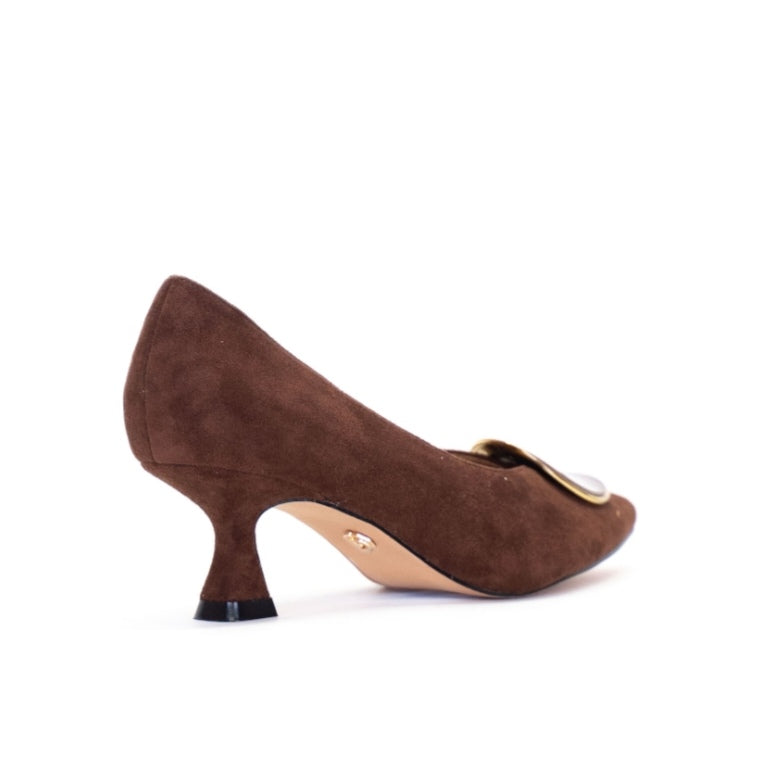 Décolleté eco camoscio Moro