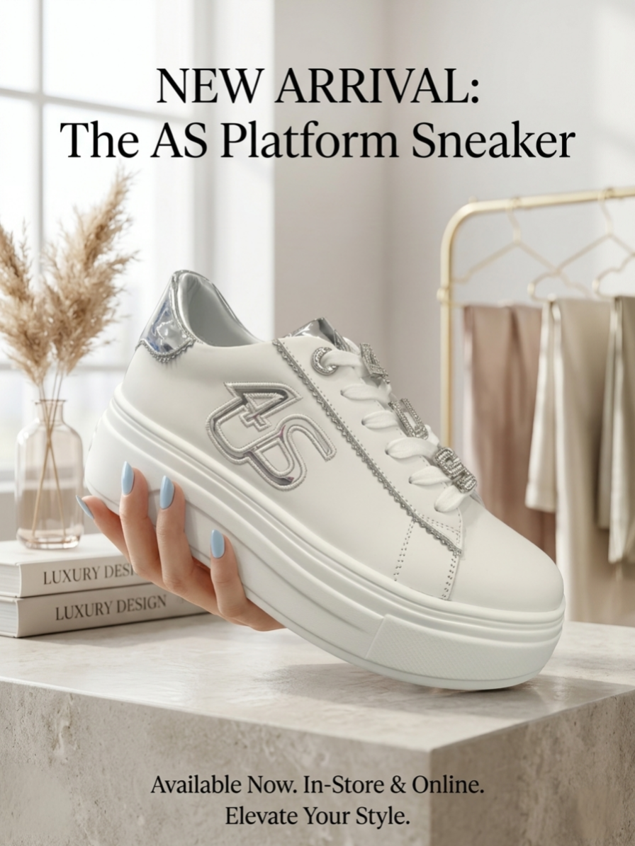 Sneakers alte argento