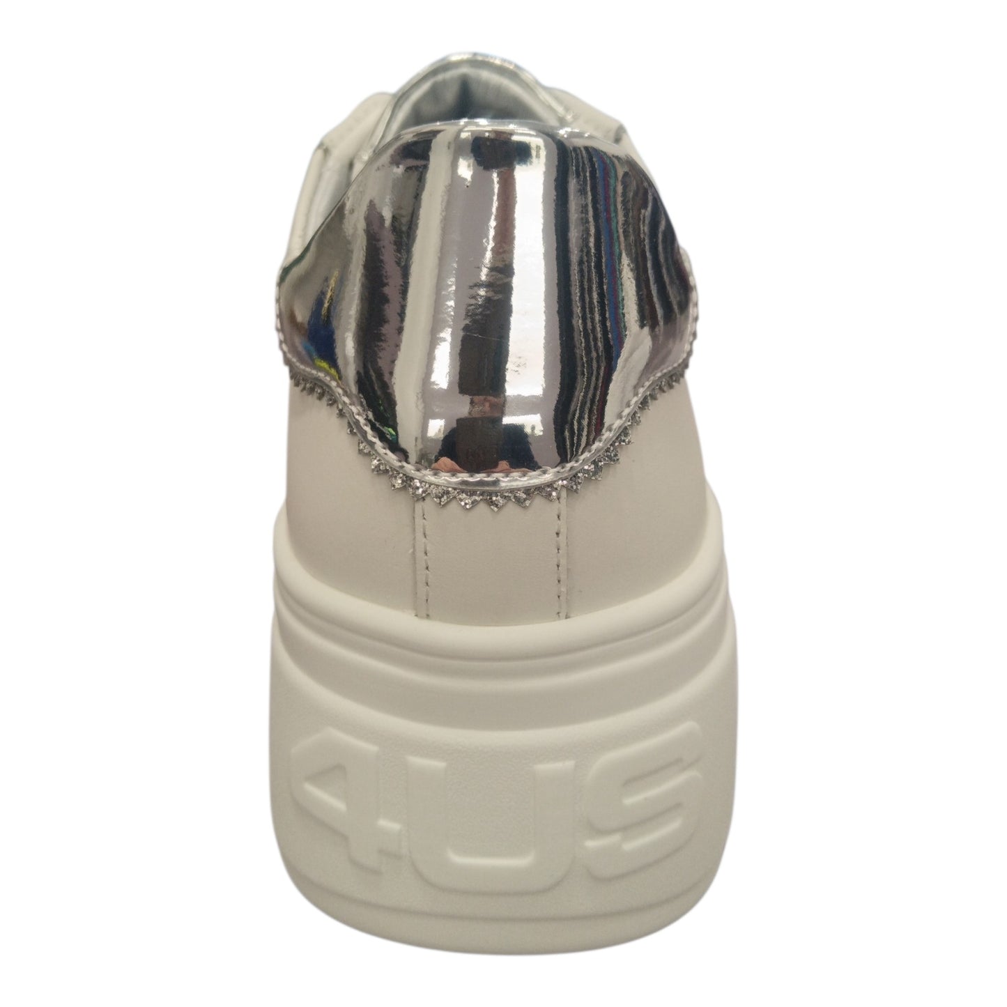 Sneakers alte argento