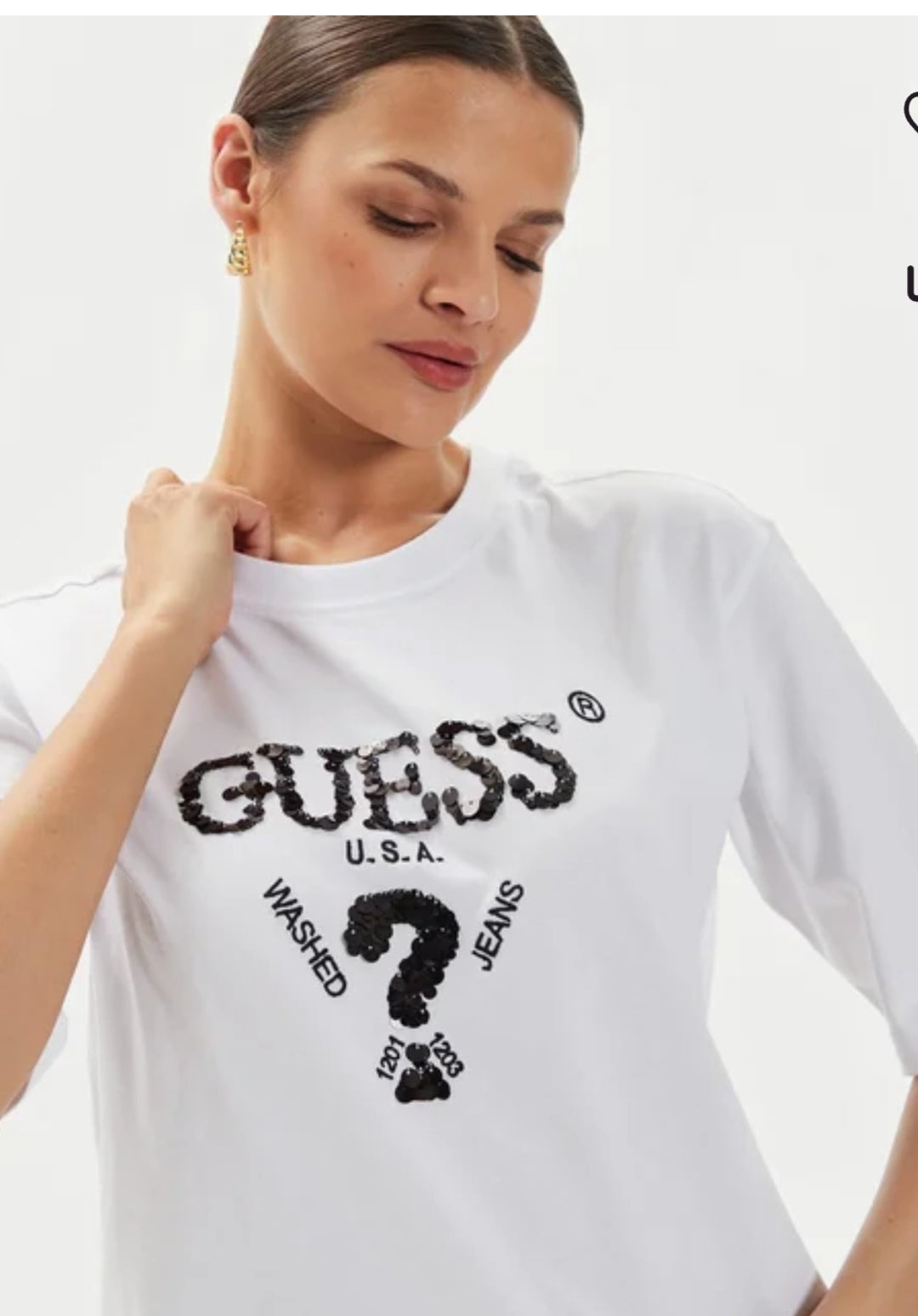 T-shirt paillettes