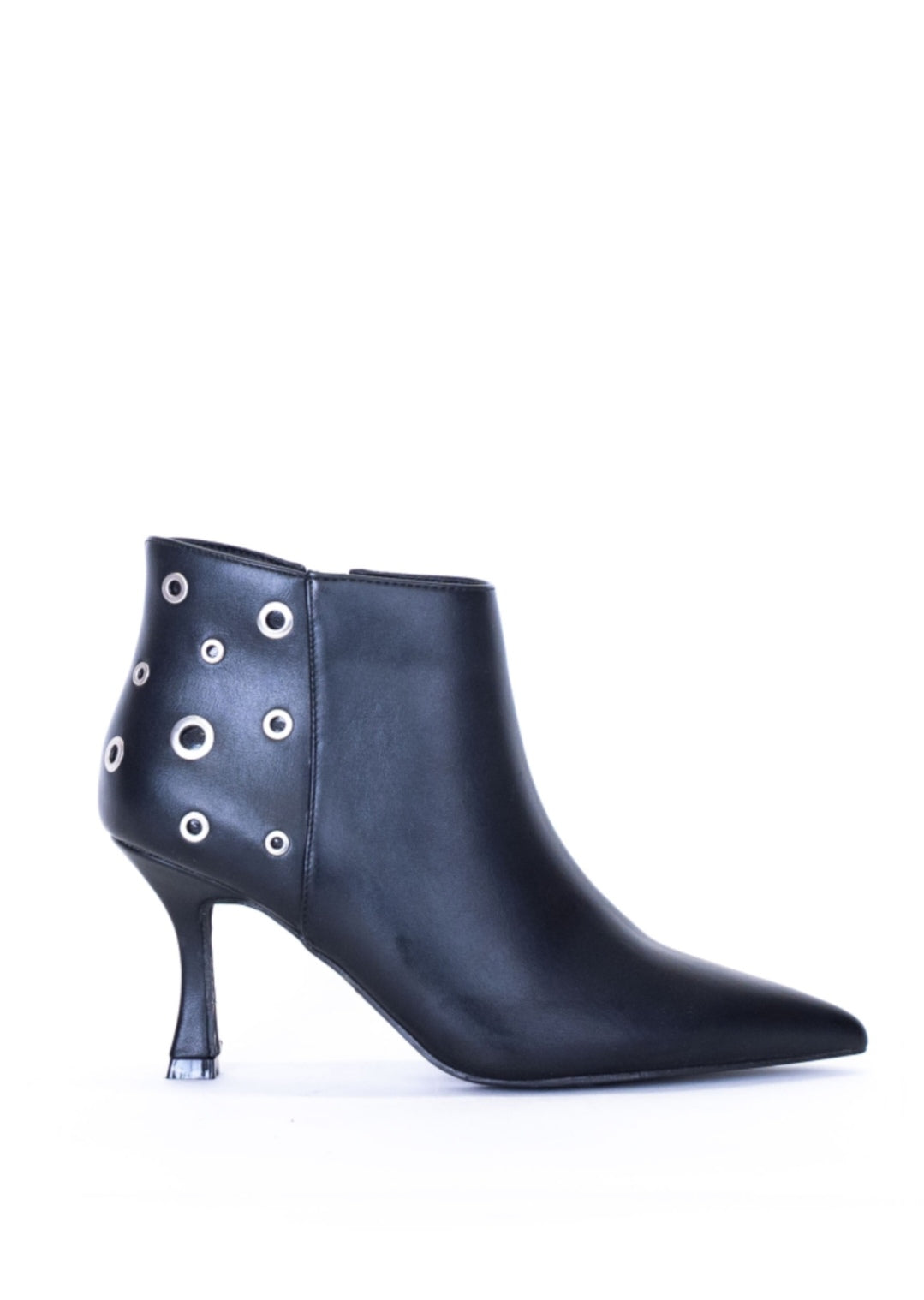 Tronchetto nero con borchie