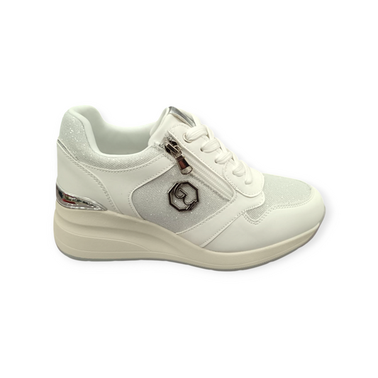 Sneakers cerniera laterale