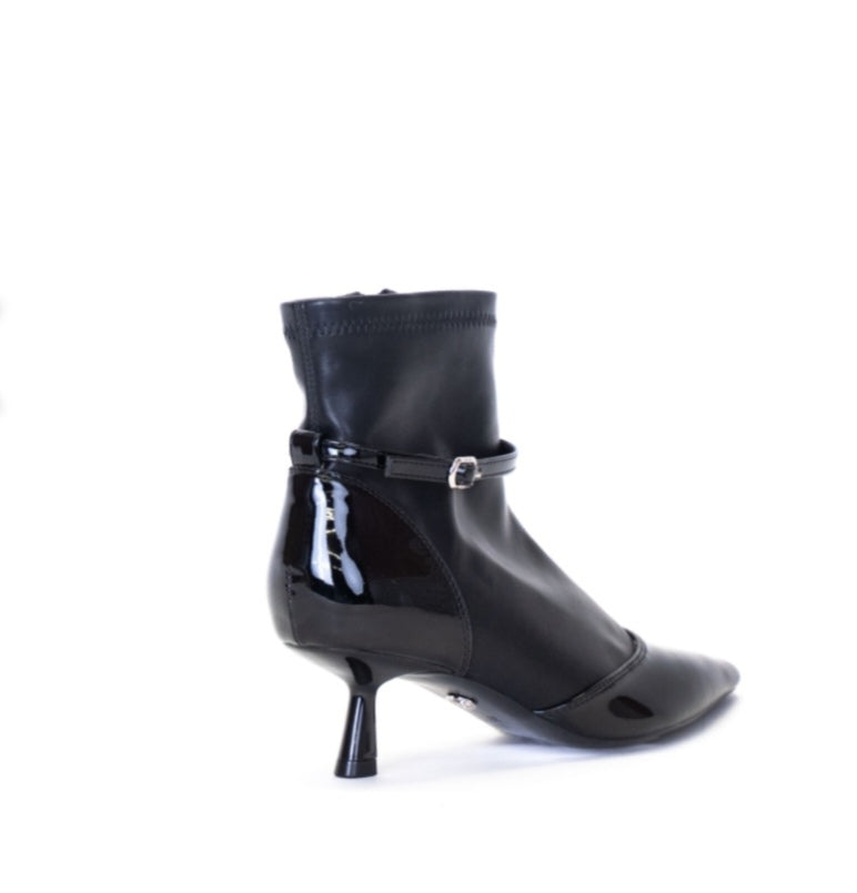 Tronchetto vernice e ecopelle